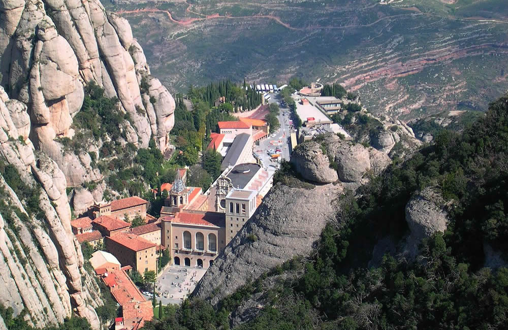 Montserrat Monastery vortex